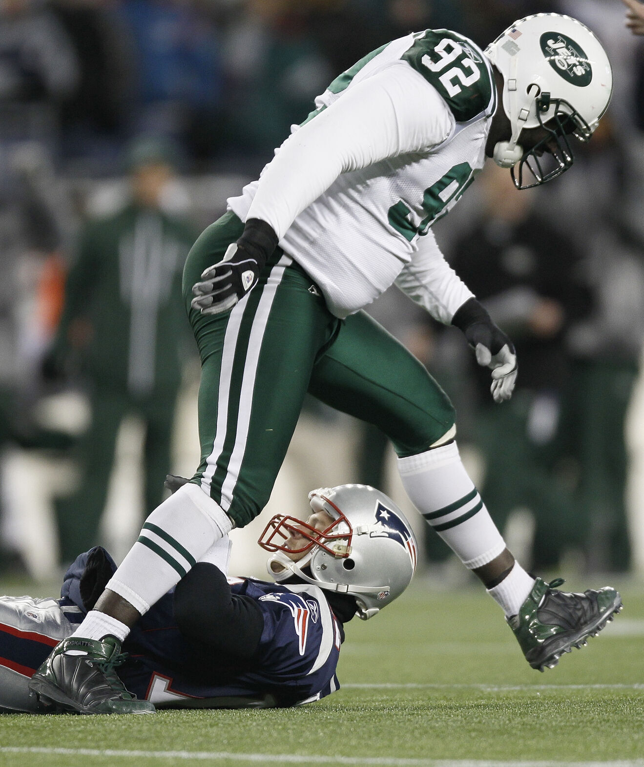 2011: New York Jets stun the New England Patriots in AFC playoffs